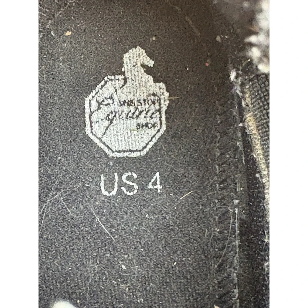 Equestrian Equine Shop Youth US 4 Black Leather Zip Paddock Riding Boots
